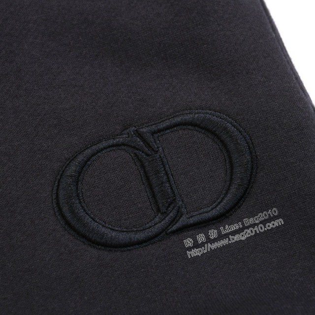 Dior專櫃迪奧2023FW新款刺繡拉絨衛褲 男女同款 tzy3045